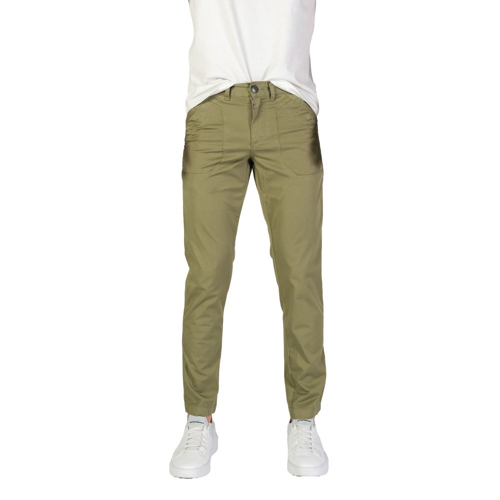 Grüne Baumwollhose von Refrigiwear