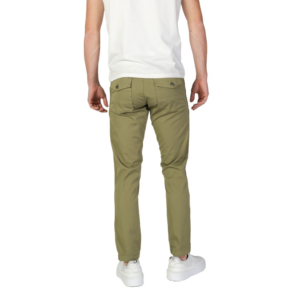 Grüne Baumwollhose von Refrigiwear