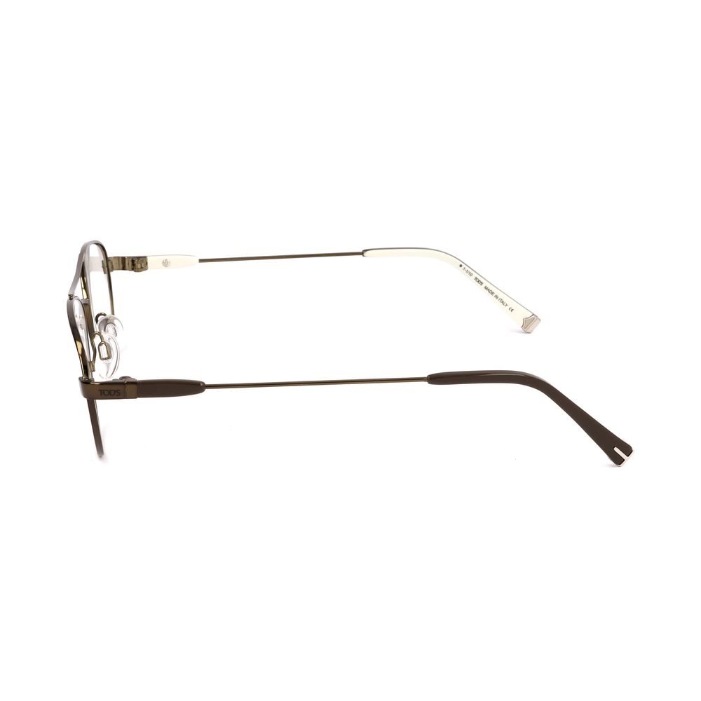 Bronzefarbene Metallrahmen von Tod's