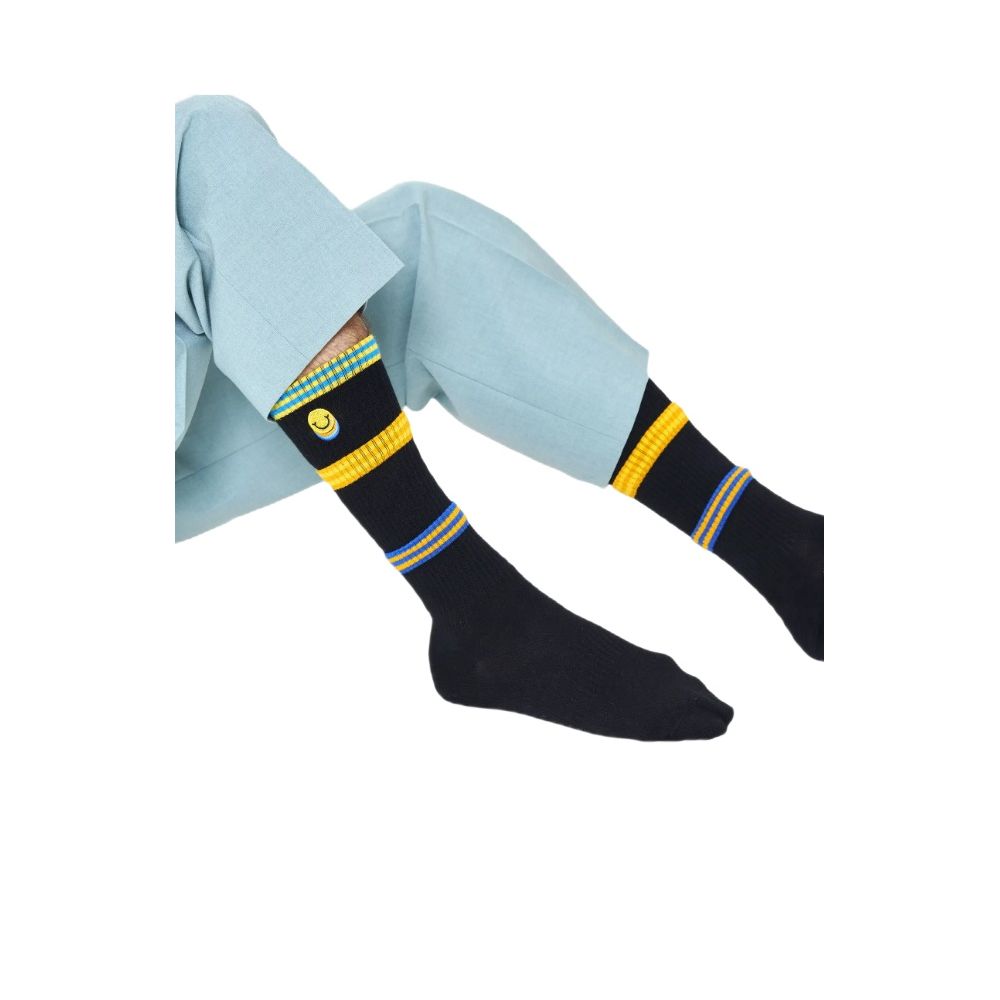Happy Socks Schwarze Baumwollsocken