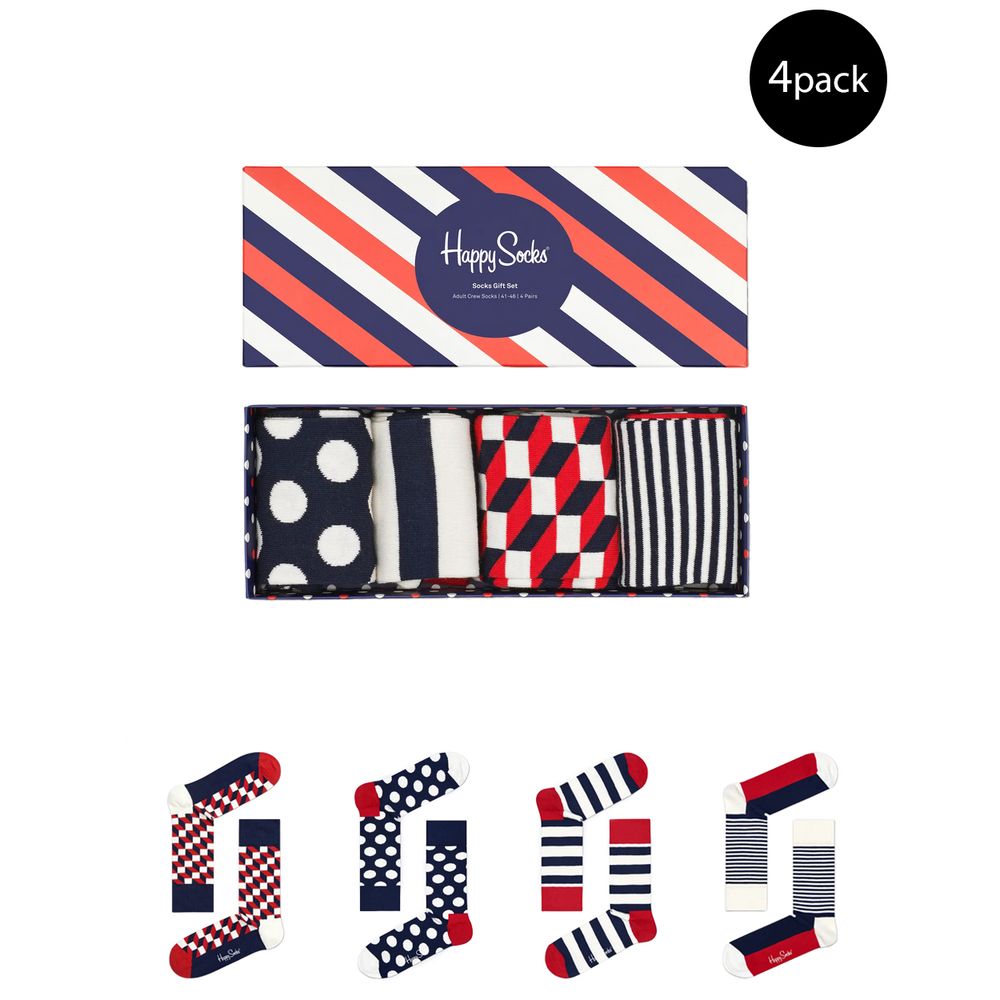 Happy Socks Blaue Baumwollsocken