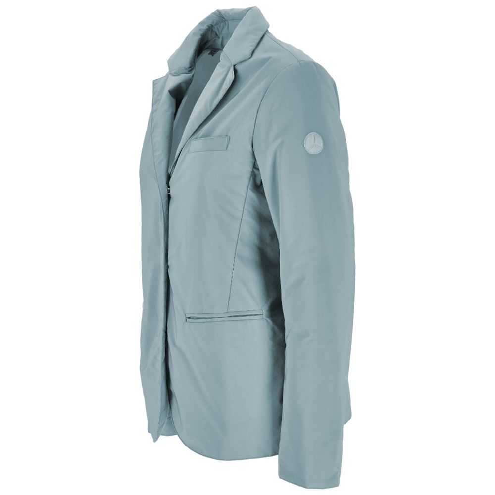 People Of Shibuya Hellblaue Polyester-Damenjacke