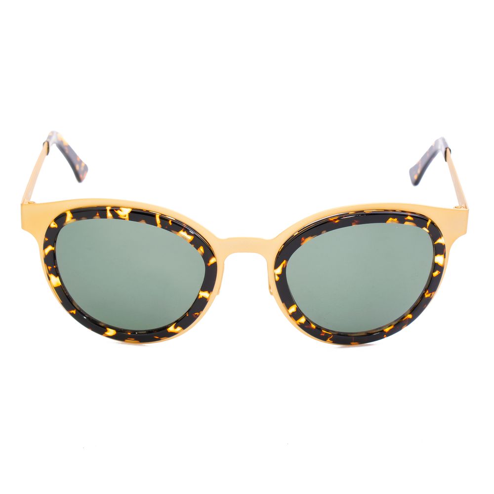 LGR Goldfarbene Edelstahl-Sonnenbrille