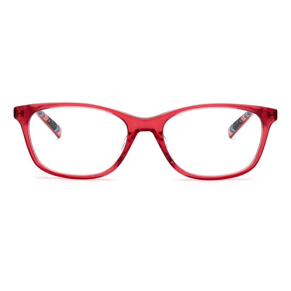 M Missoni Rote Acetatrahmen