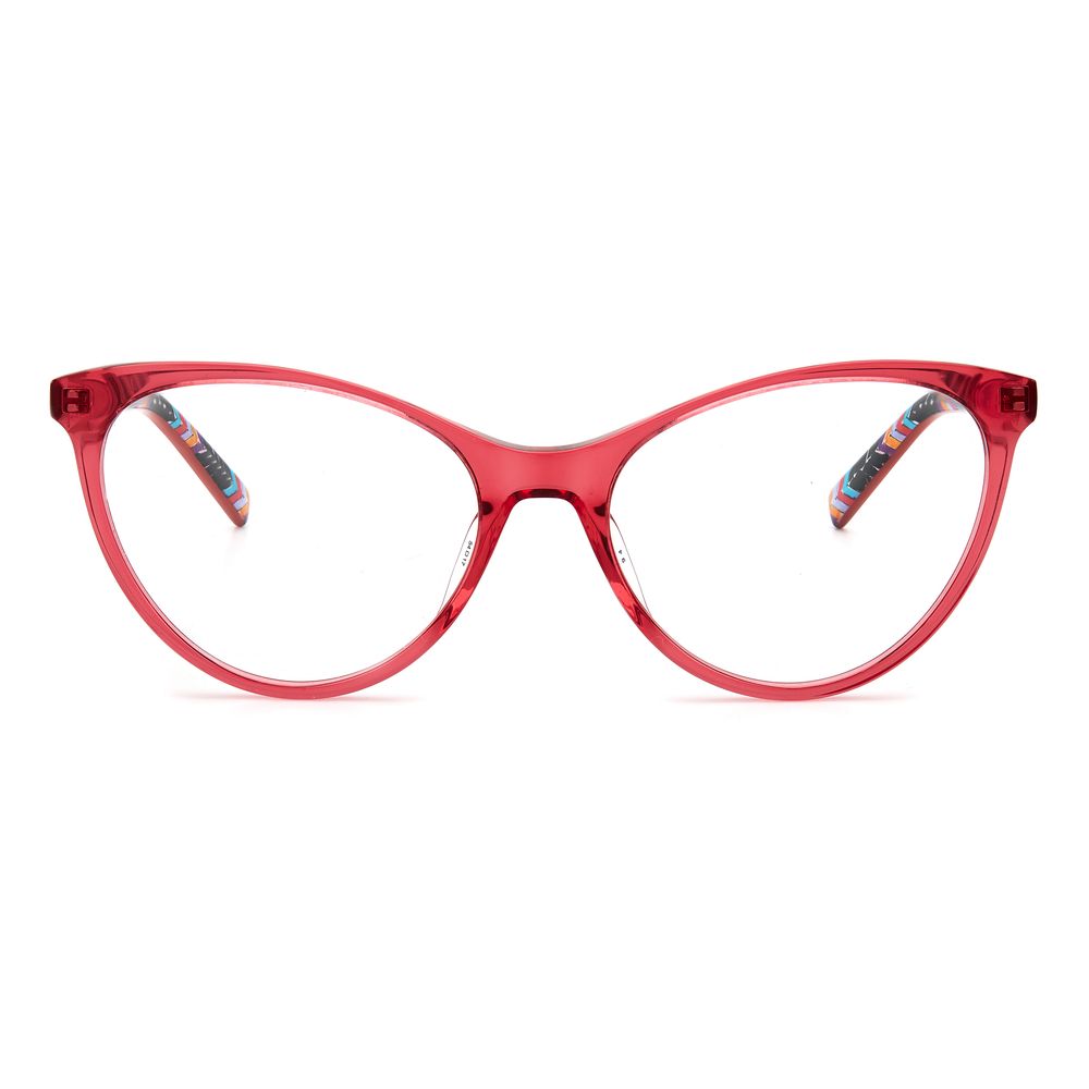M Missoni Rote Acetatrahmen
