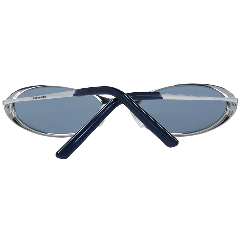 More & More Sonnenbrille aus silbernem Metall