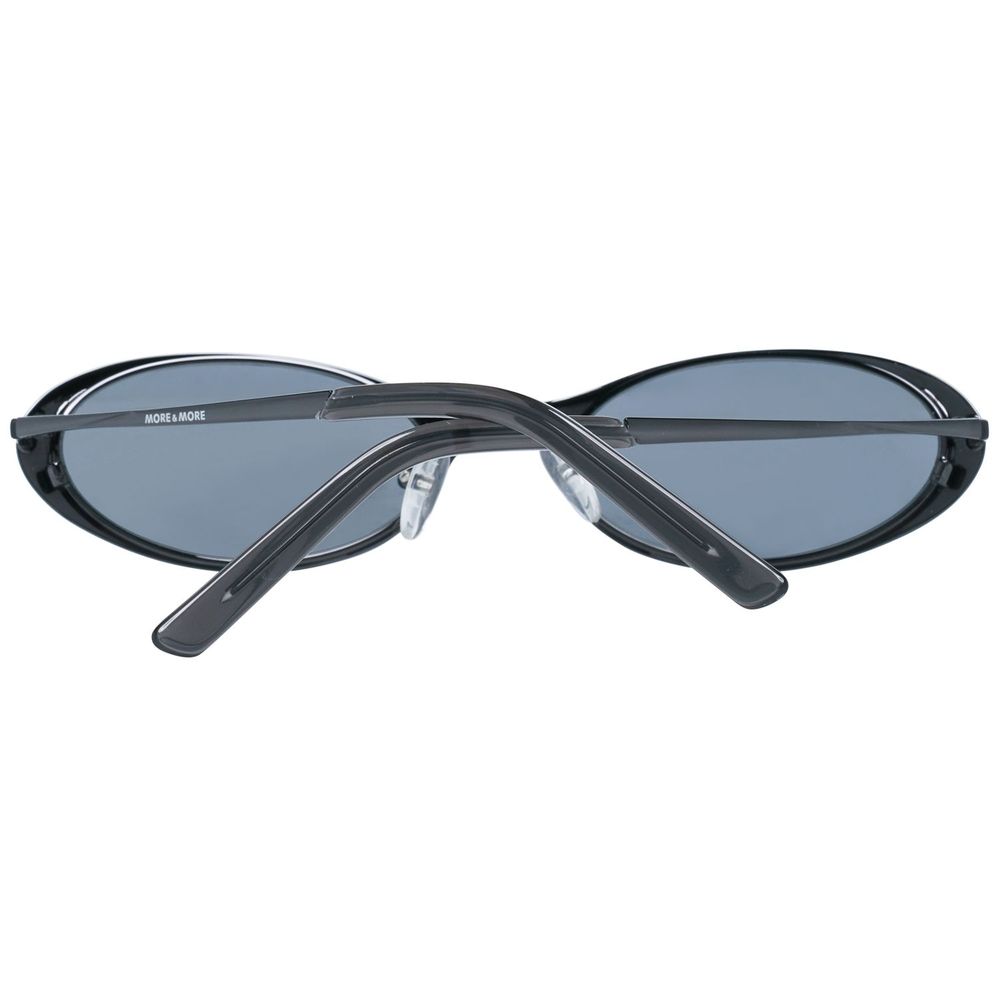 More & More Sonnenbrille aus schwarzem Metall