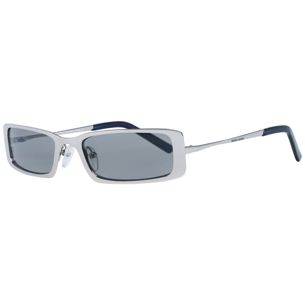 More & More Sonnenbrille aus silbernem Metall