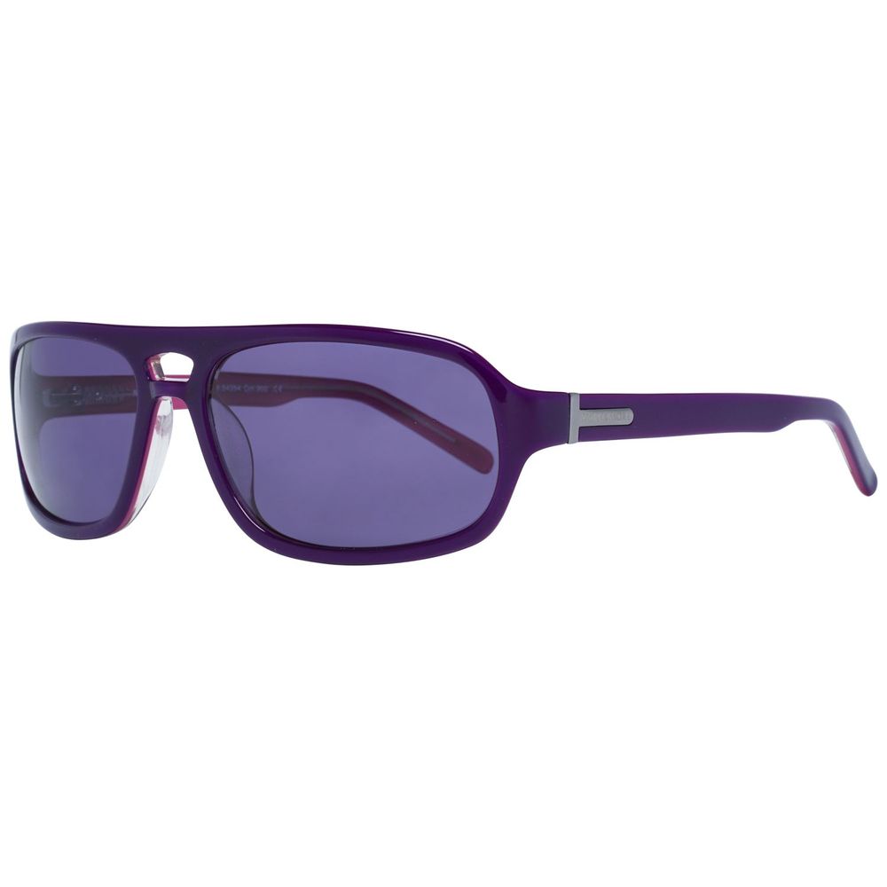 More & More Sonnenbrille aus violettem Kunststoff