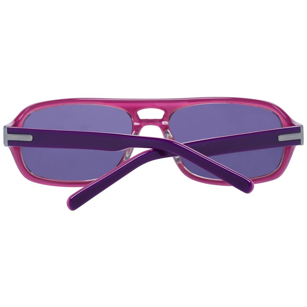 More & More Sonnenbrille aus violettem Kunststoff