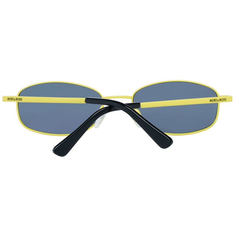 More & More Sonnenbrille aus gelbem Metall