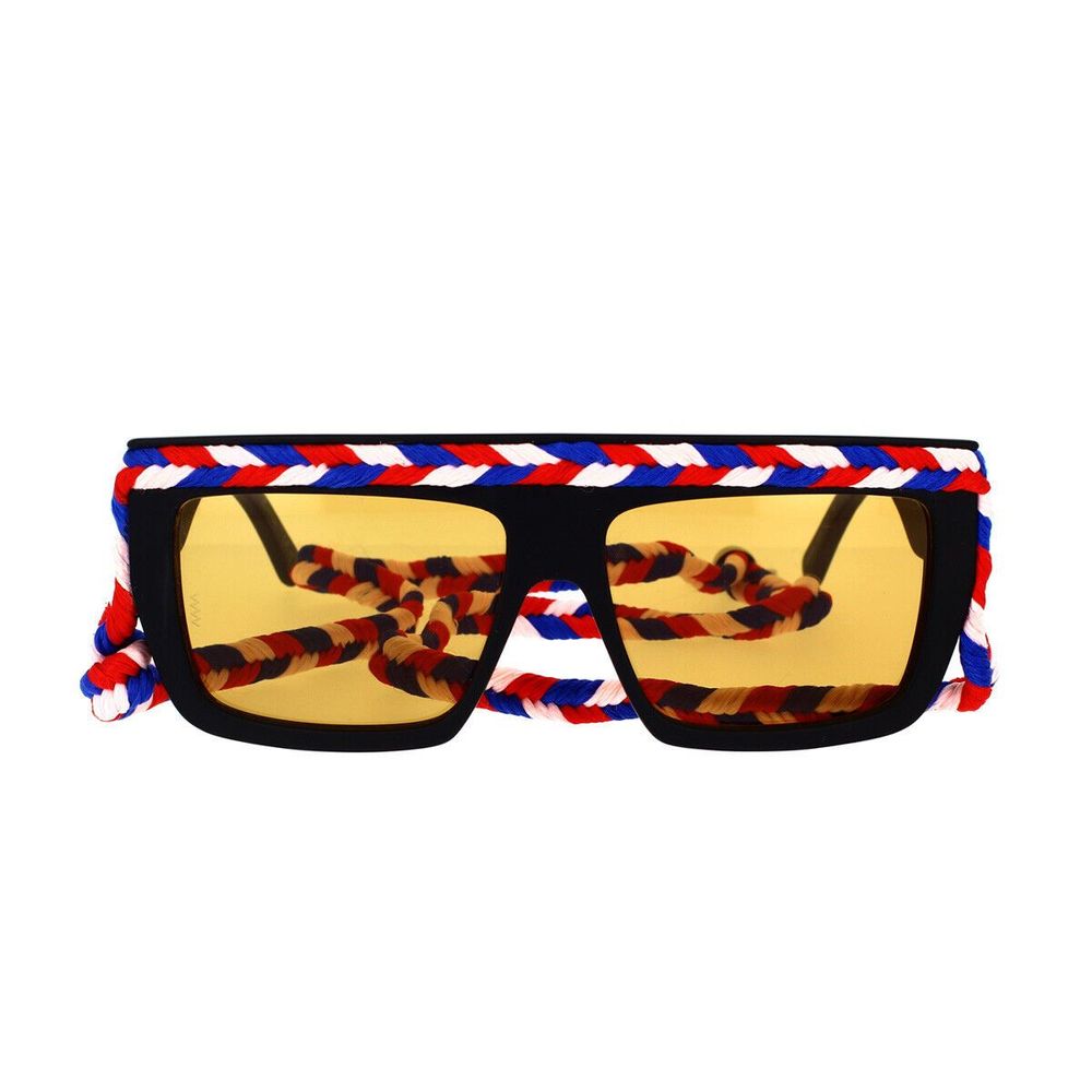 M Missoni Sonnenbrille aus schwarzem Harz