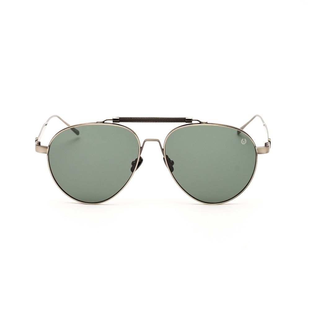 Belstaff – Graue Sonnenbrille aus Edelstahl