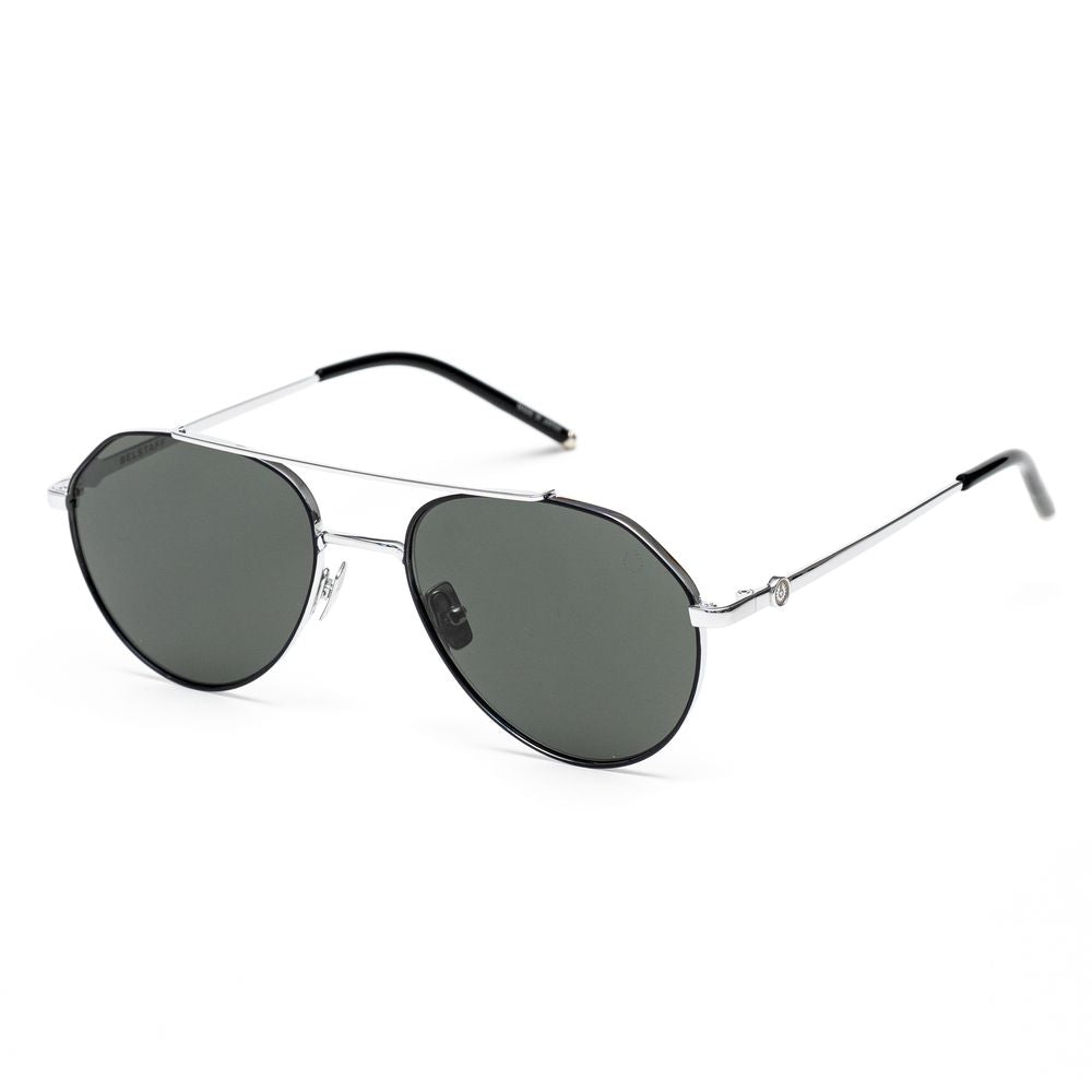 Belstaff Graue Titan-Sonnenbrille
