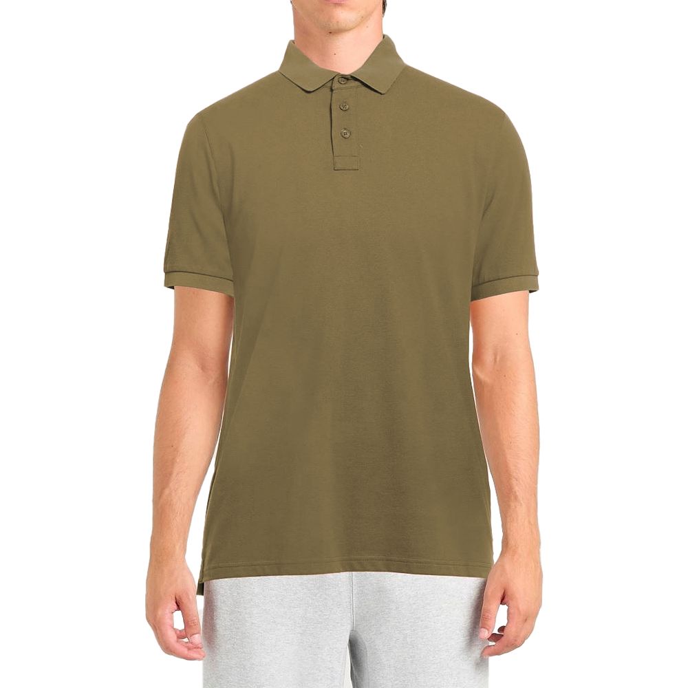 Grünes Poloshirt aus Baumwolle von Alpha Studio
