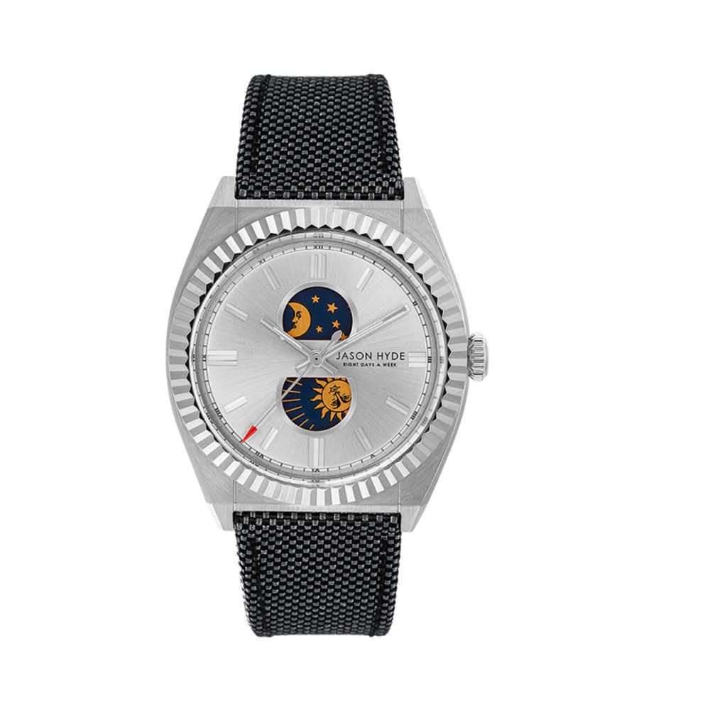 Jason Hyde – Blaue Polycarbonat-Uhr