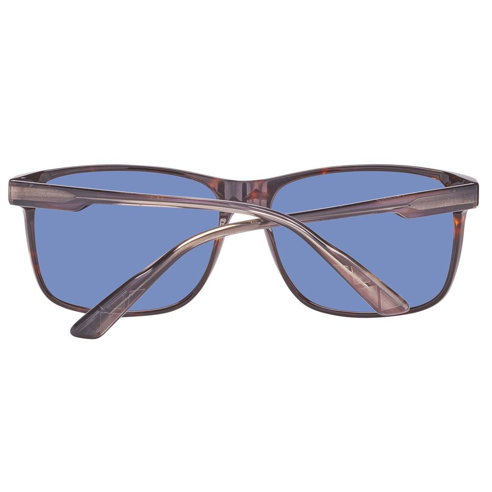Helly Hansen – Braune Sonnenbrille aus Kunststoff