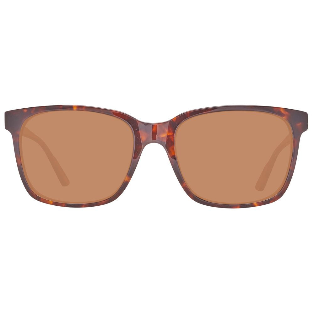 Helly Hansen – Braune Sonnenbrille aus Kunststoff