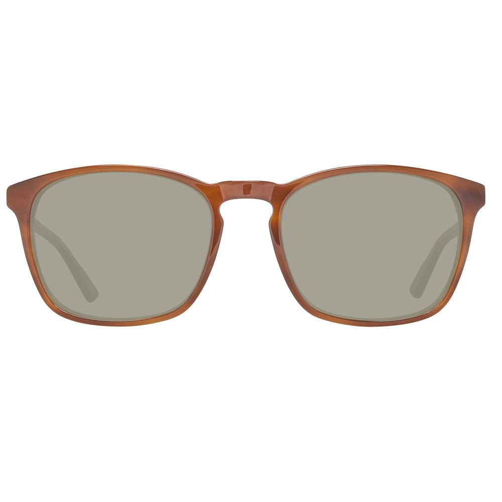 Helly Hansen – Braune Sonnenbrille aus Kunststoff