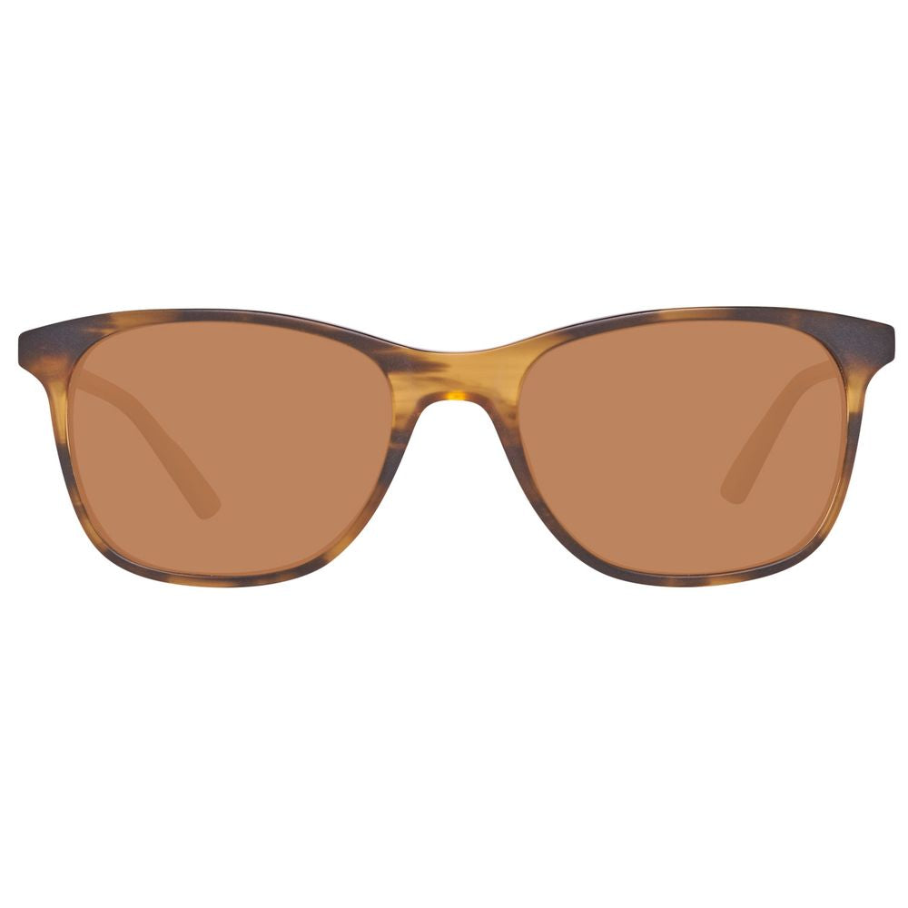 Helly Hansen – Braune Sonnenbrille aus Kunststoff