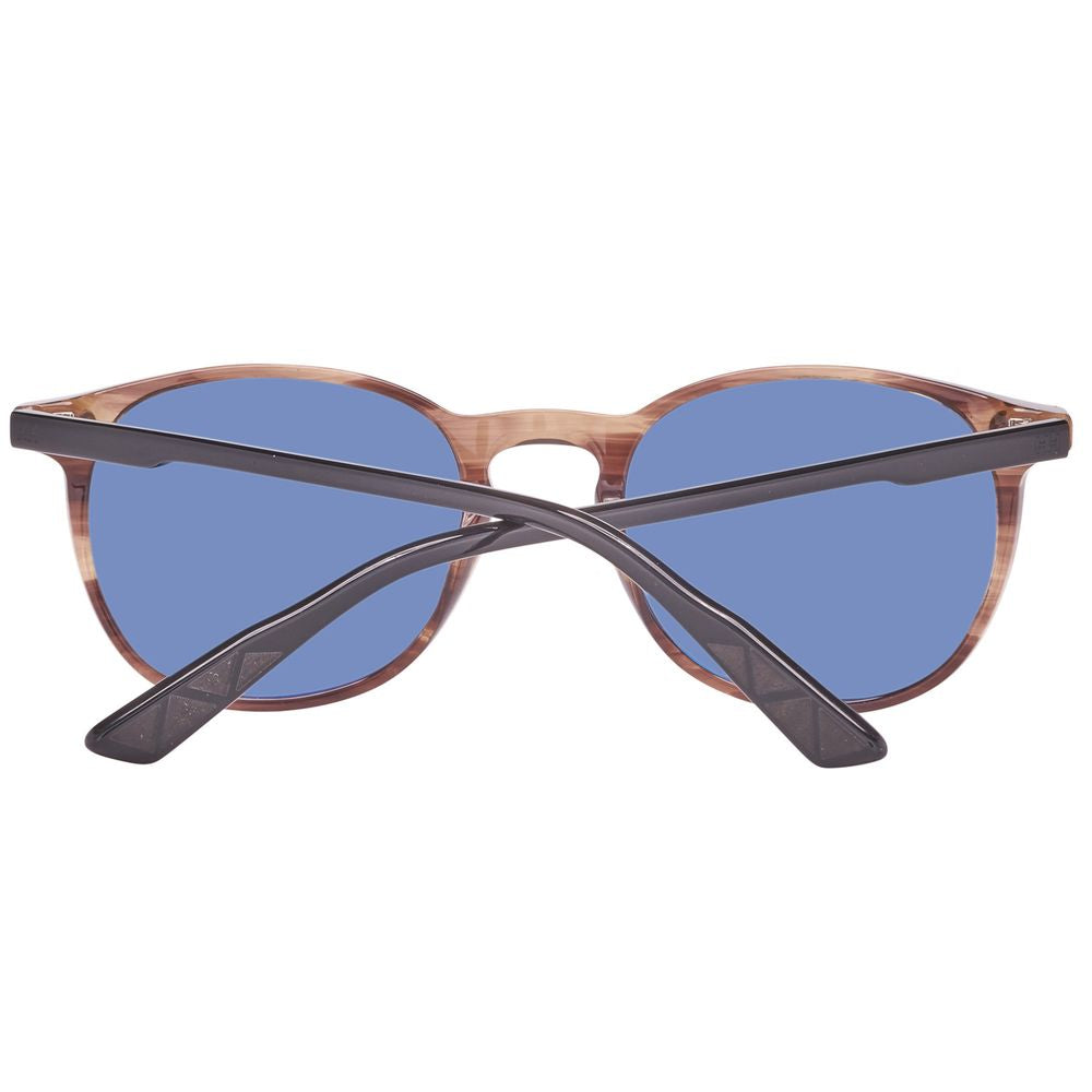 Helly Hansen – Braune Sonnenbrille aus Kunststoff