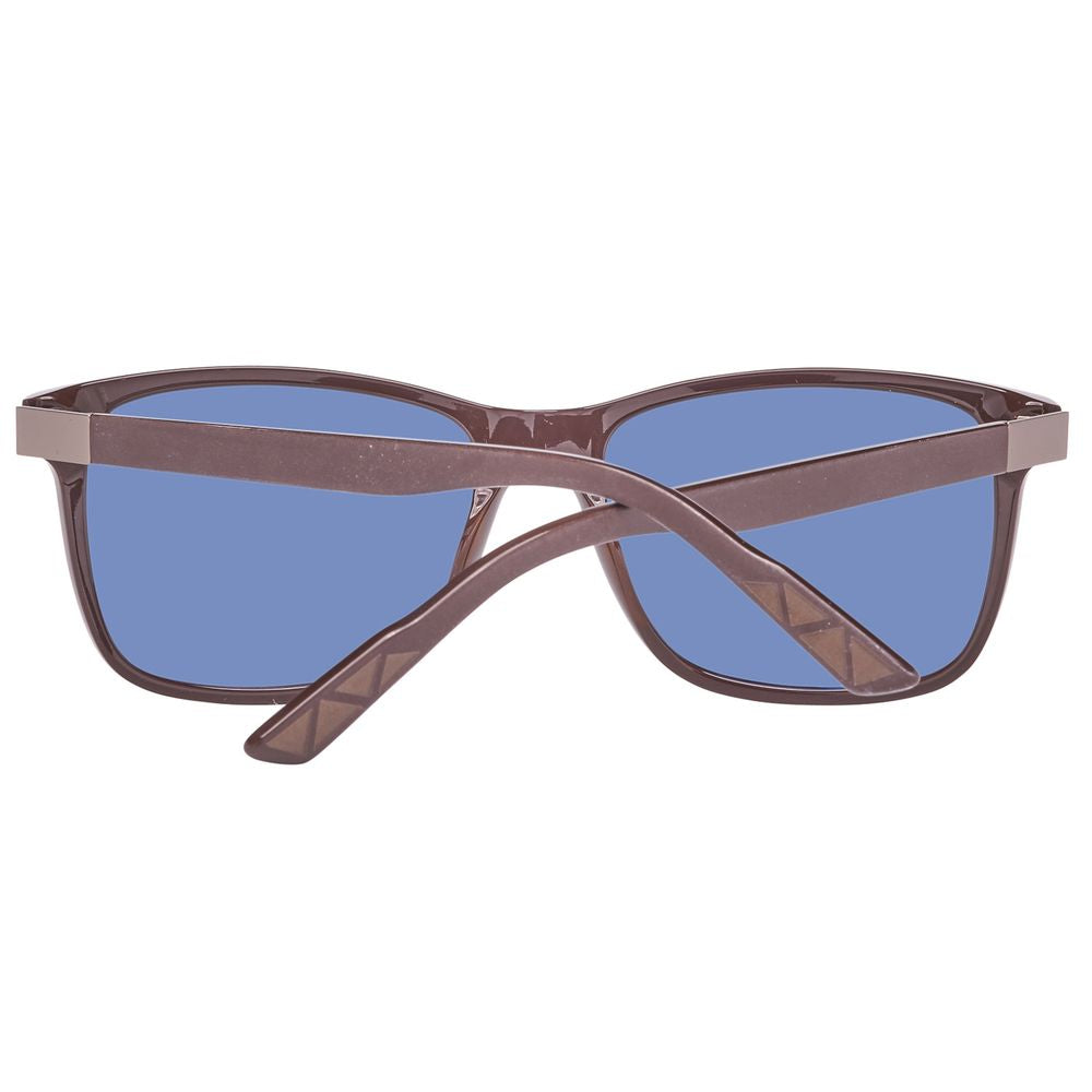 Helly Hansen – Braune Sonnenbrille aus Kunststoff