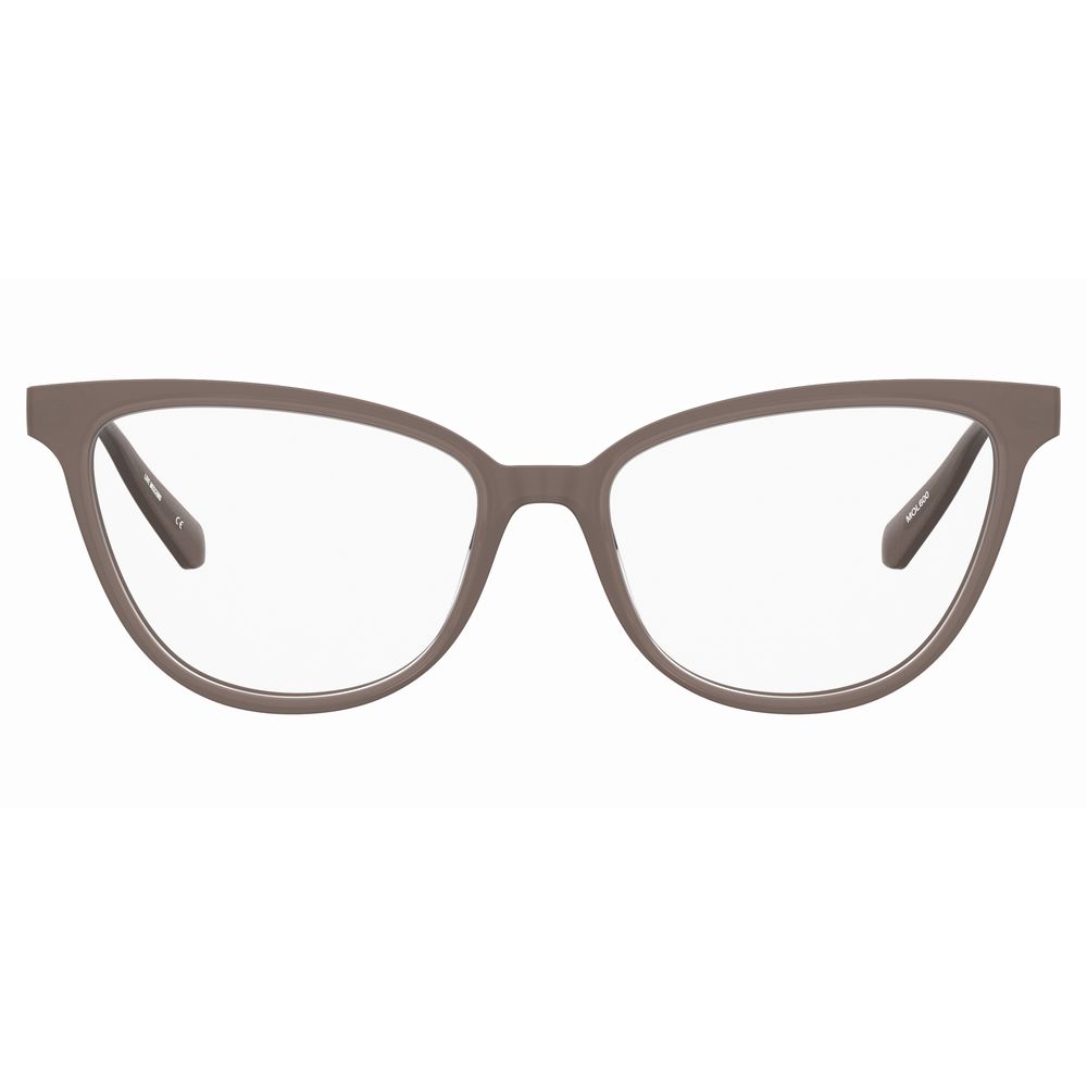 Love Moschino – Braune Acetat-Brille