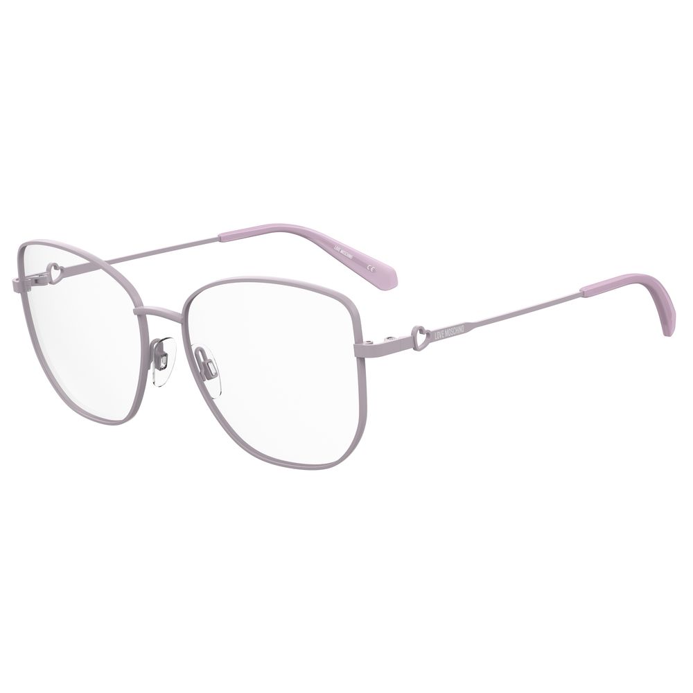 Love Moschino – Lila Metallrahmen