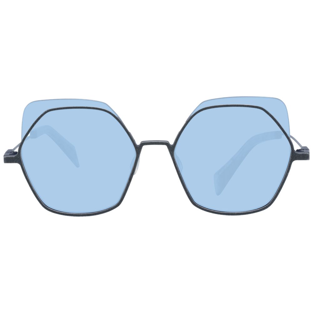 Yohji Yamamoto Graue Damen-Sonnenbrille