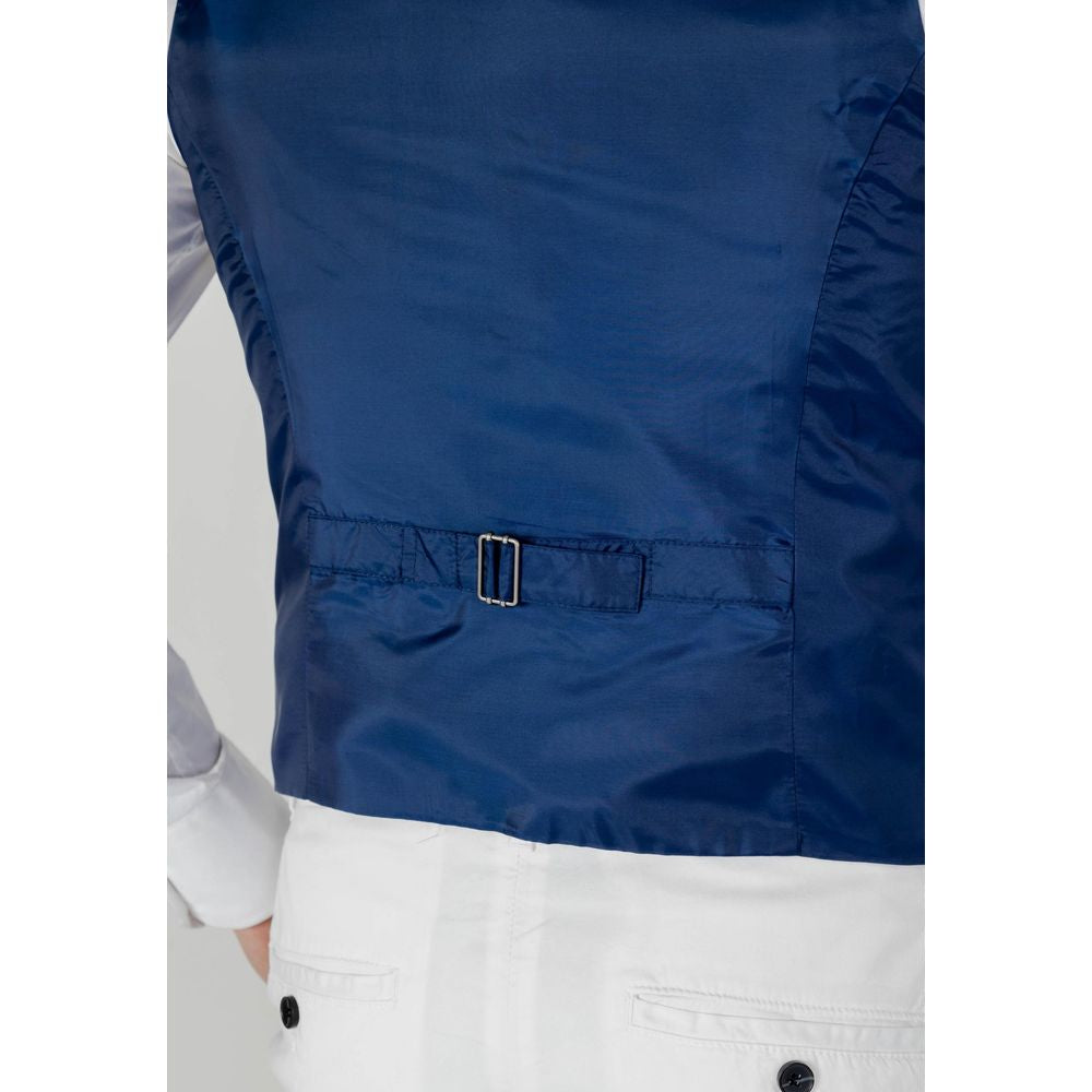 Only & Sons – Blaue Polyesterweste