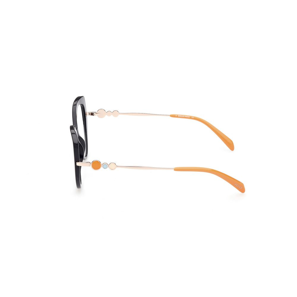 Emilio Pucci – Schwarze Acetat-Rahmen
