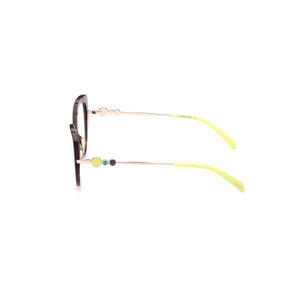 Emilio Pucci – Braune Acetat-Rahmen