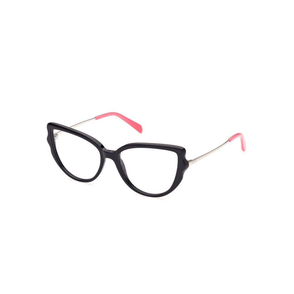 Emilio Pucci – Schwarze Acetat-Rahmen