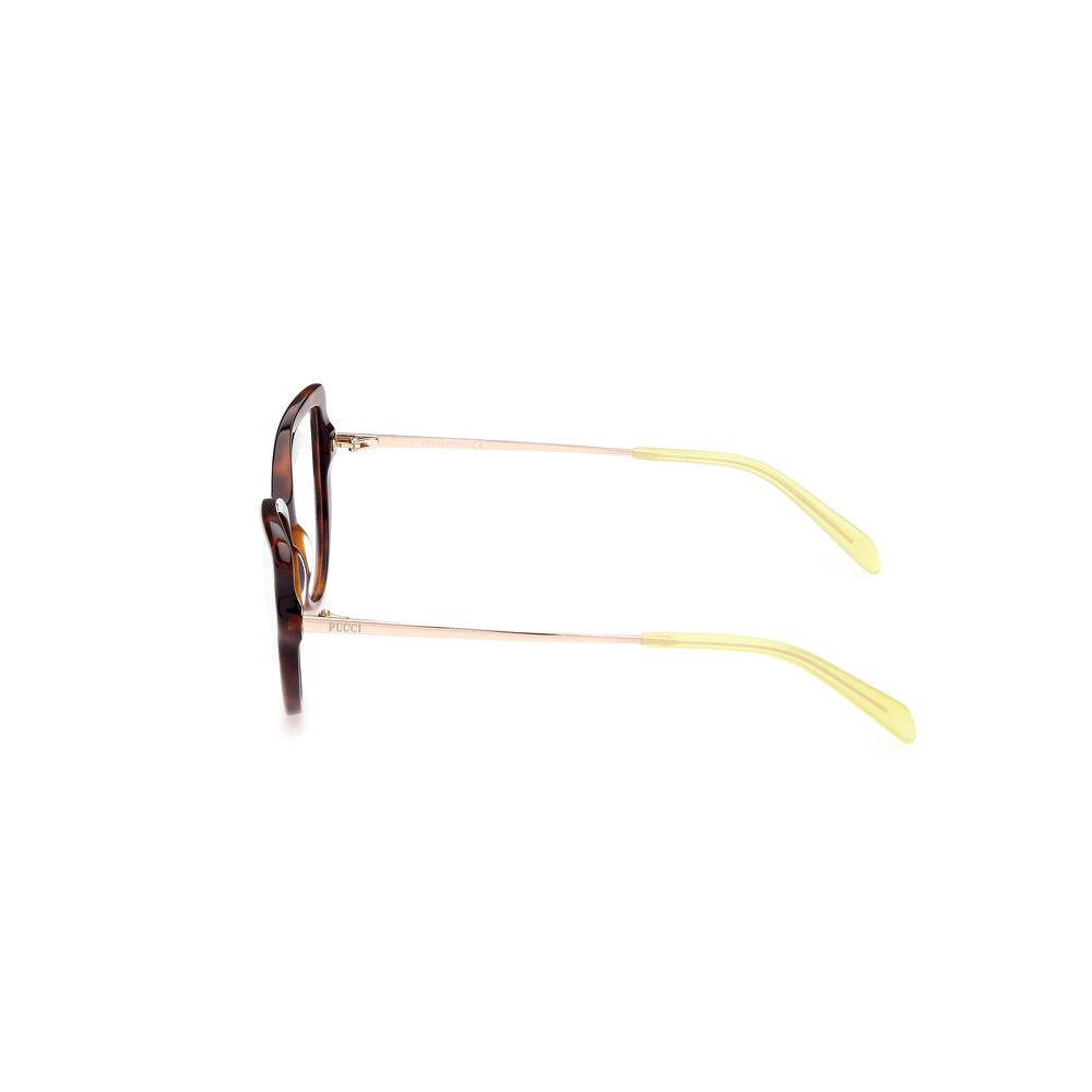 Emilio Pucci – Braune Acetat-Rahmen