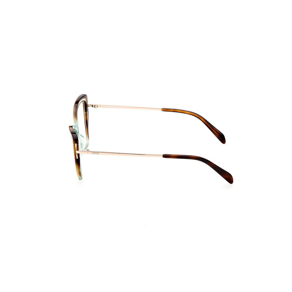 Grüne Acetatrahmen von Emilio Pucci