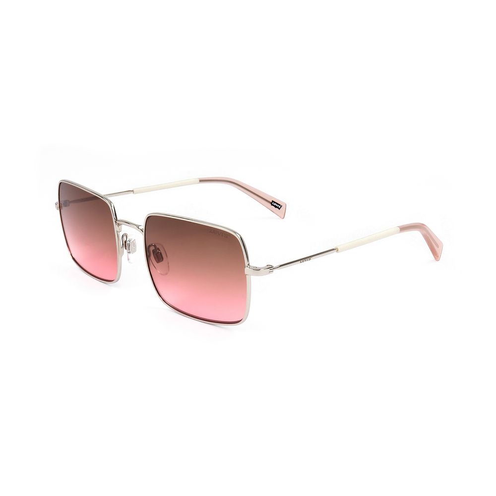 Levi's – Schwarze Sonnenbrille aus Edelstahl