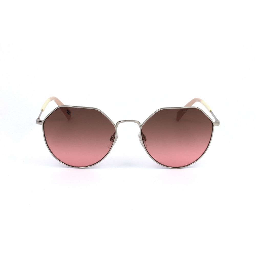 Levi's – Goldene Sonnenbrille aus Edelstahl