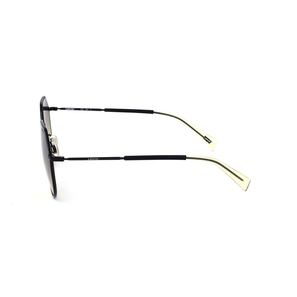 Levi's – Goldene Sonnenbrille aus Edelstahl