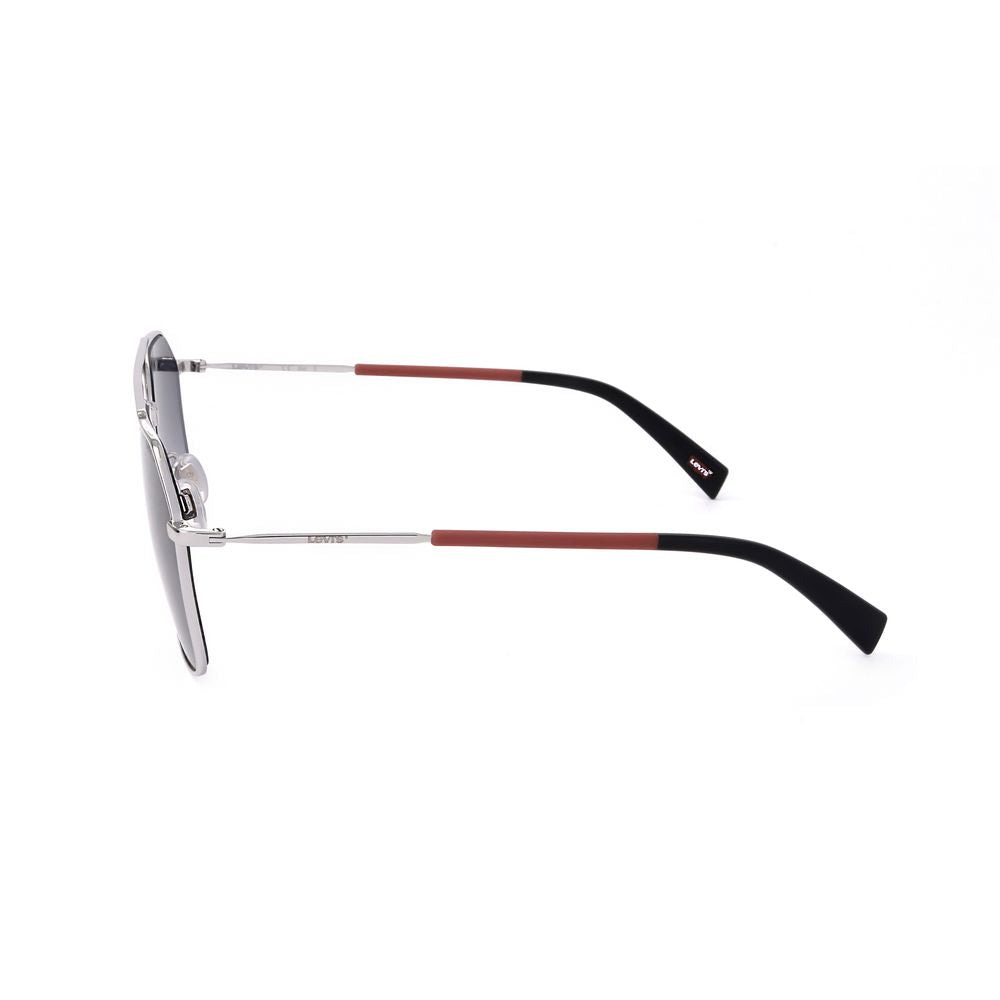 Levi's – Graue Sonnenbrille aus Edelstahl