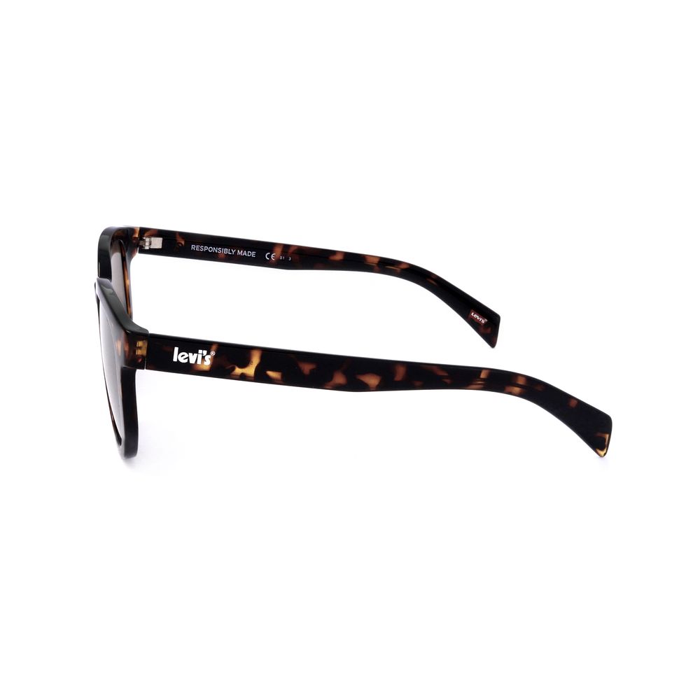 Levi's – Schwarze Sonnenbrille aus Edelstahl