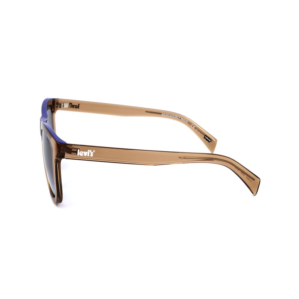 Levi's – Braune Sonnenbrille aus Kunstharz