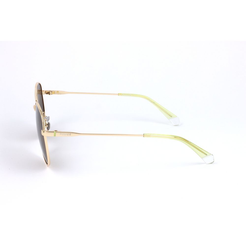 Polaroid Sonnenbrille aus goldenem Metall