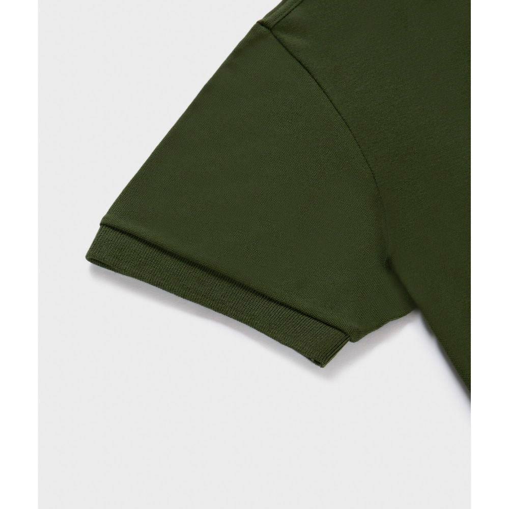 Grünes Poloshirt aus Baumwolle von Refrigiwear