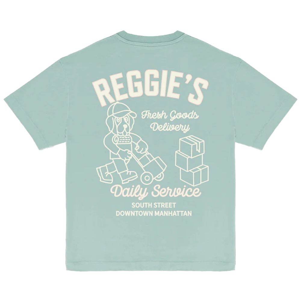 Grünes Baumwoll-T-Shirt von Refrigiwear