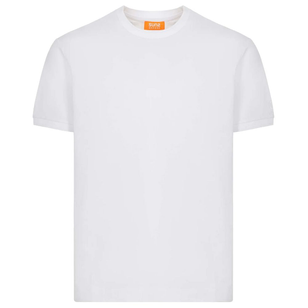 Weißes Baumwoll-T-Shirt von Suns