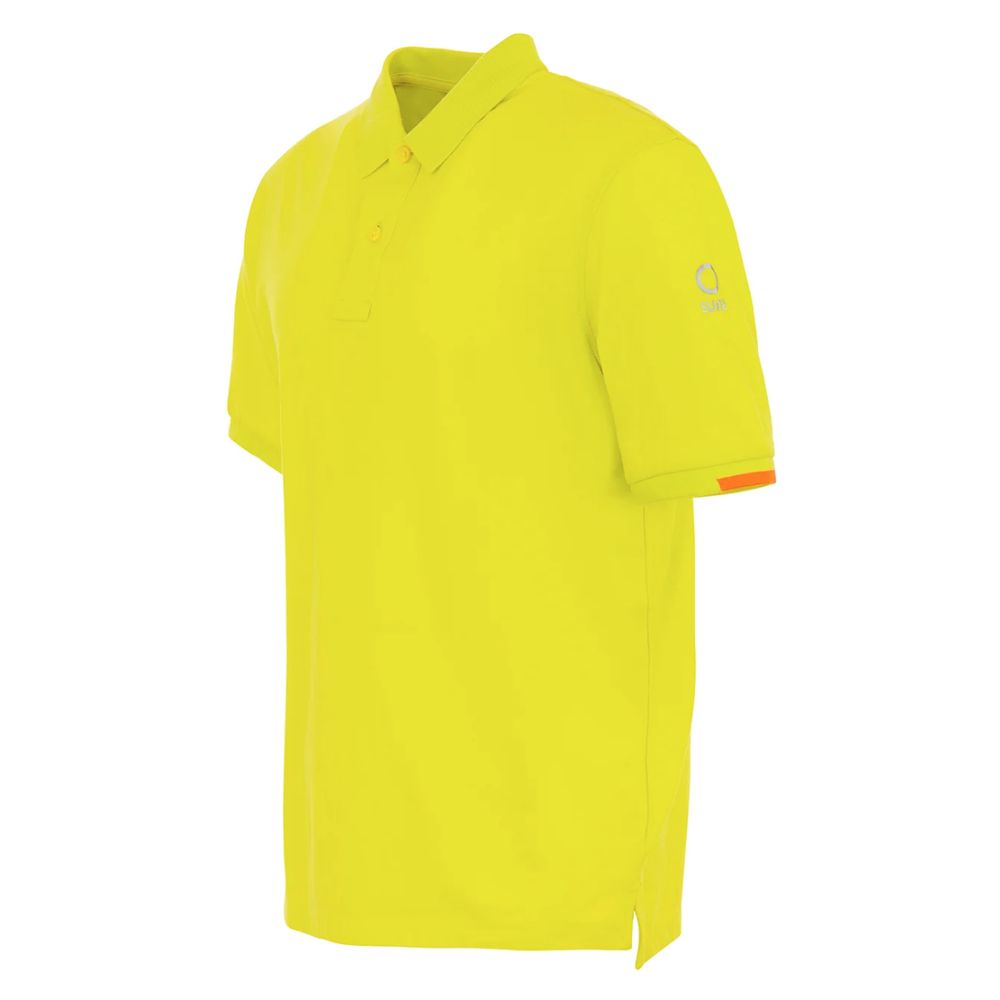 Suns – Gelbes Poloshirt aus Baumwolle