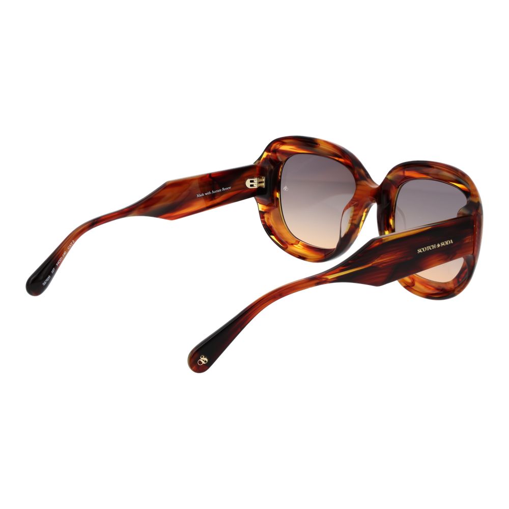 Scotch & Soda Braune Damen-Sonnenbrille
