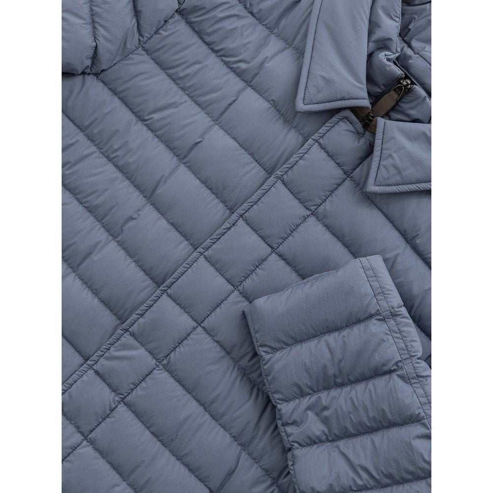 Herno Blau Polyester Jacken & Mäntel