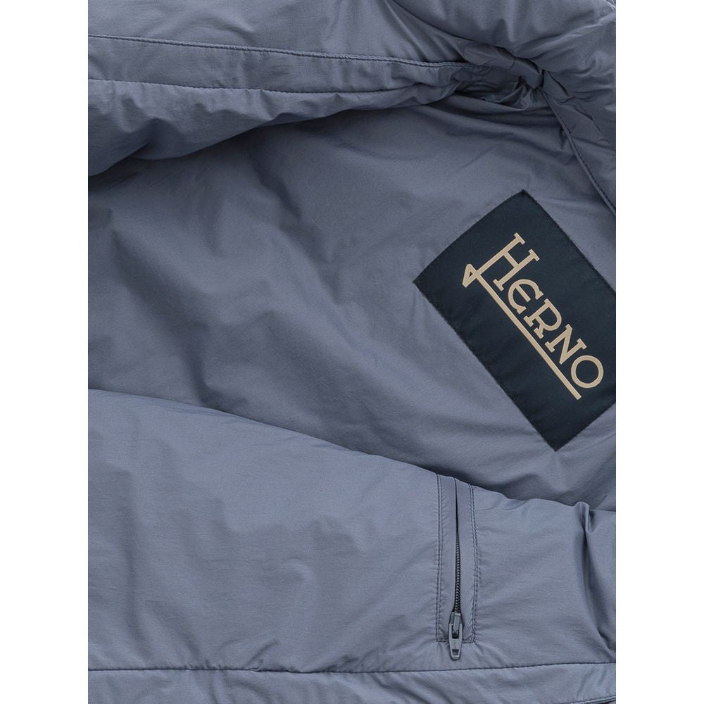 Herno Blau Polyester Jacken & Mäntel