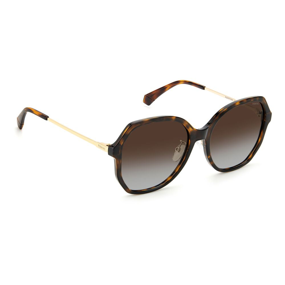 Polaroid Sonnenbrille aus braunem Kunststoff